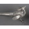 Orfèvre ESCHWEGE – Paire de Faisans en argent massif XXè 35