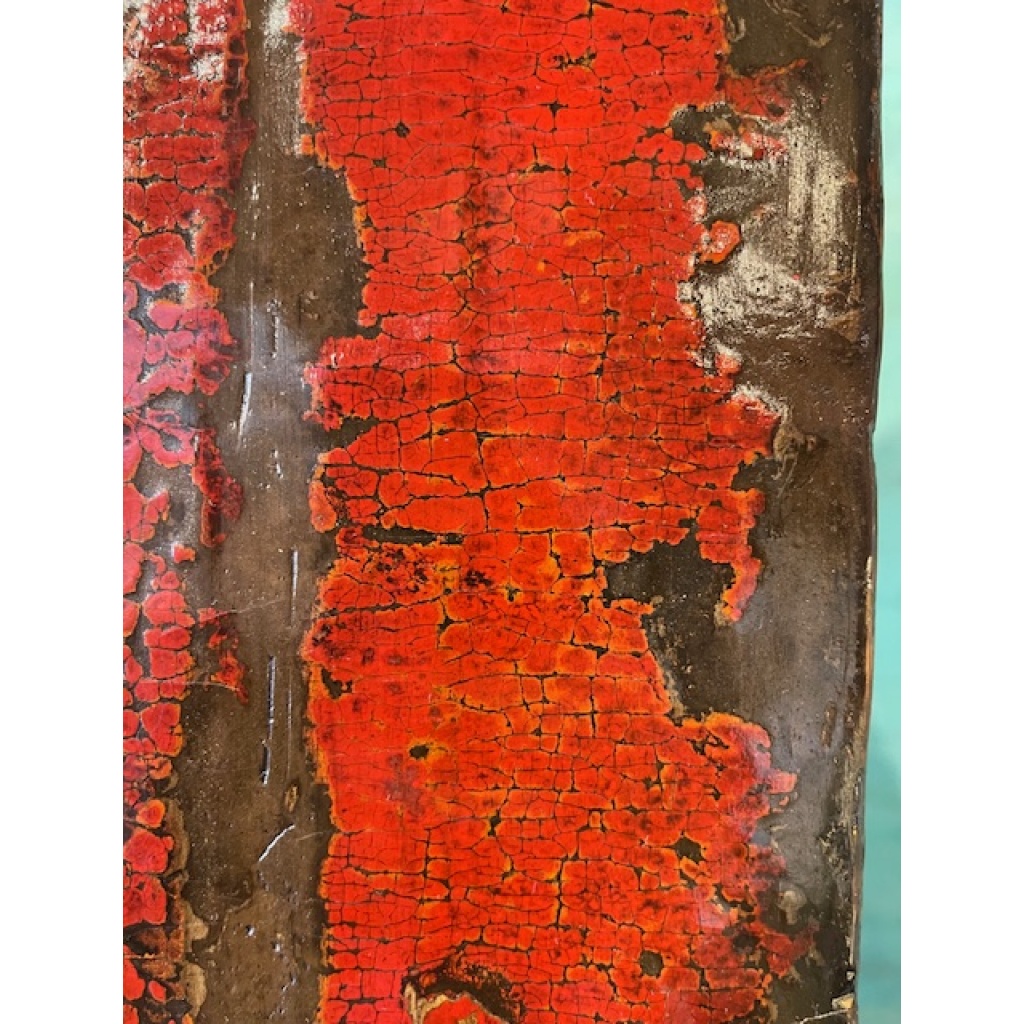 ARMOIRE ANCIENNE CHINOISE LAQUE ROUGE 17