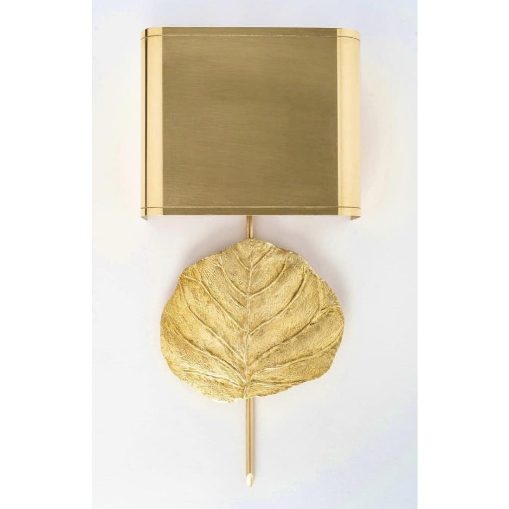 1970 Paire d&rsquo;appliques modèle Clea par Chrystiane Charles pour Maison Charles. 7