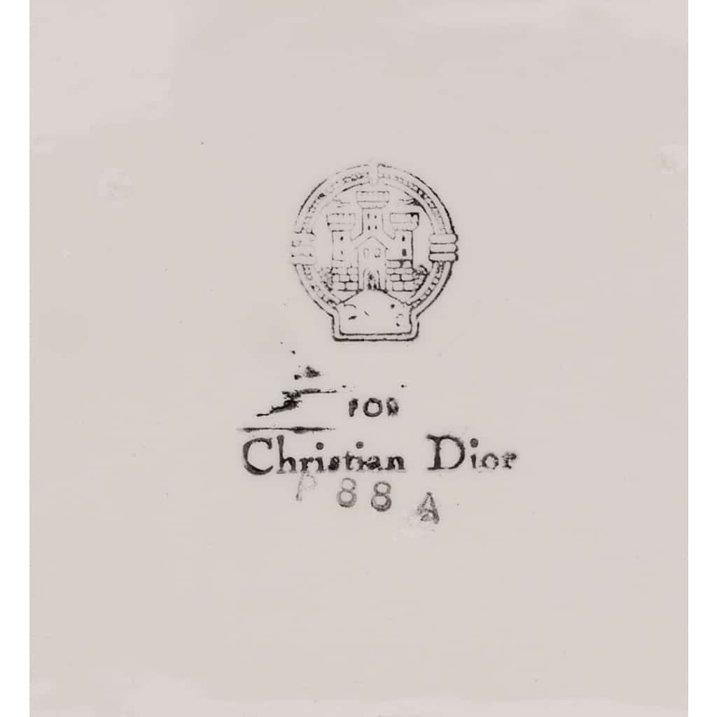 CHRISTIAN DIOR VIDE-POCHES PORCELAINE COQUILLAGE 5