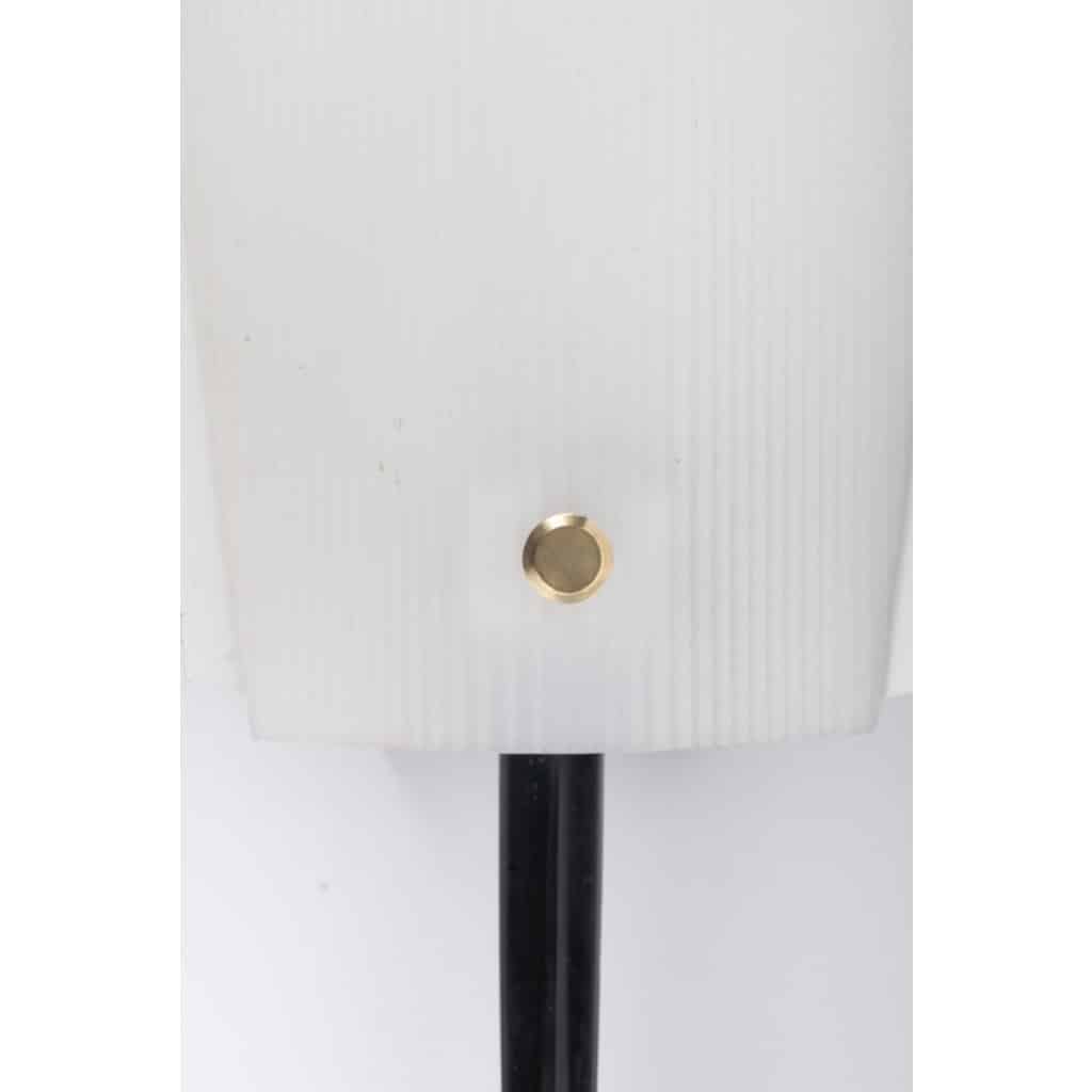 1960 Paire d&rsquo;appliques murales Jacques Biny Edition Luminalite 5