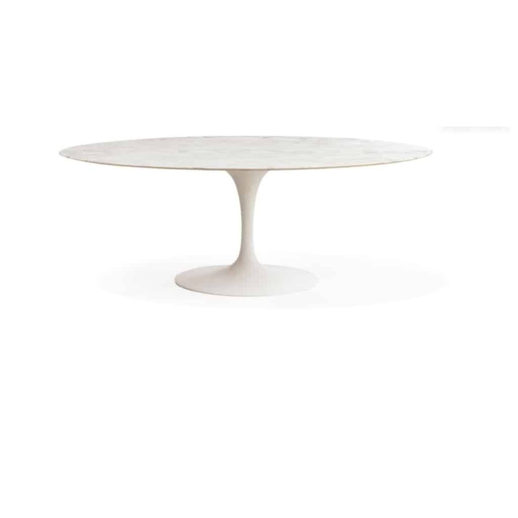 Eero Saarinen (1910-1961) – Knoll: Oval table 198 cm, Arabescato 2