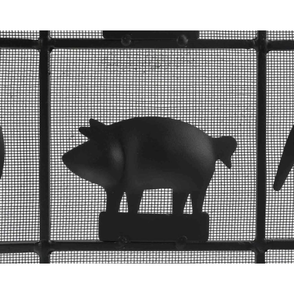 1950 Pare-feu en fer forgé des Ateliers Marolles 8