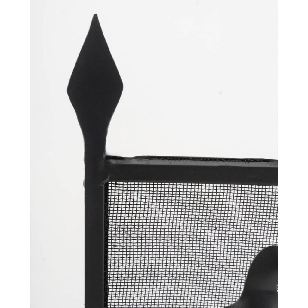 1950 Pare-feu en fer forgé des Ateliers Marolles 5