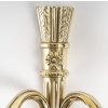 1950 Paire d&rsquo;appliques néoclassiques en bronze de la maison Lucien Gau 13