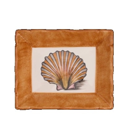 CHRISTIAN DIOR VIDE-POCHES PORCELAINE COQUILLAGE