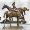 Sculpture – Jockey Et Son Cheval « Avant La Course » , Jules Moigniez (1835-1894) – Bronze 14