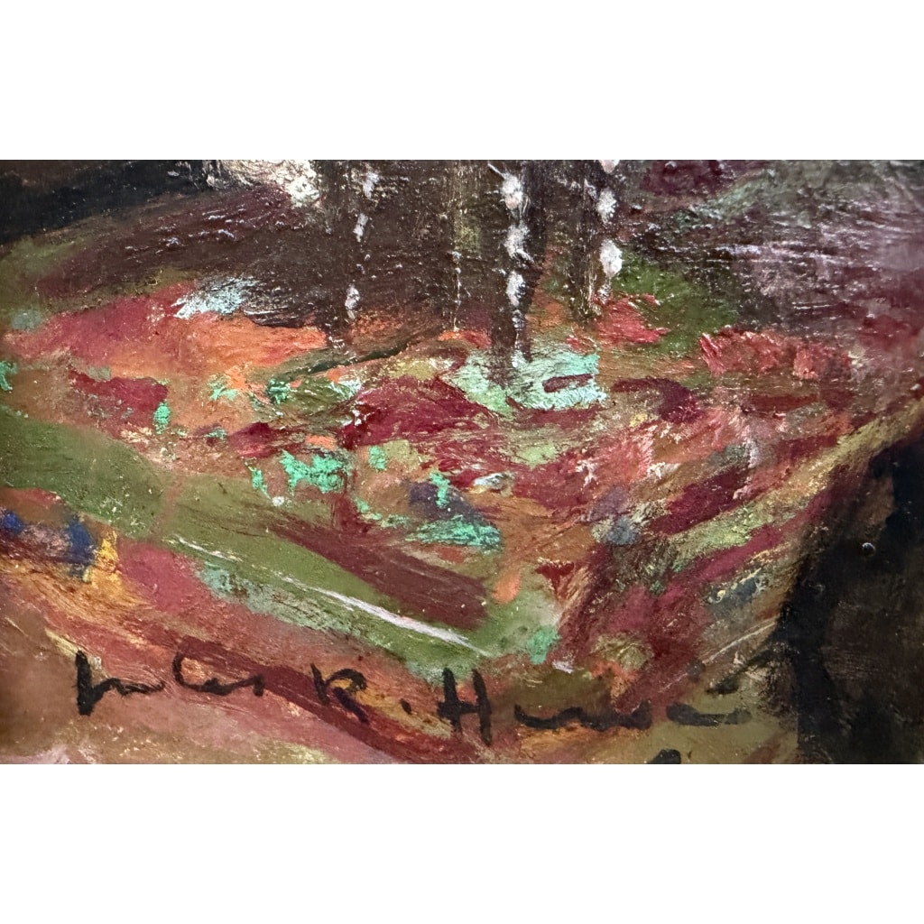 HERVE Jules Peinture impressionniste 20è Le récital Huile sur Toile Signée Certificat D’authenticité 5 HERVE Jules Peinture impressionniste 20è Le récital Huile sur Toile Signée Certificat D’authenticité 5