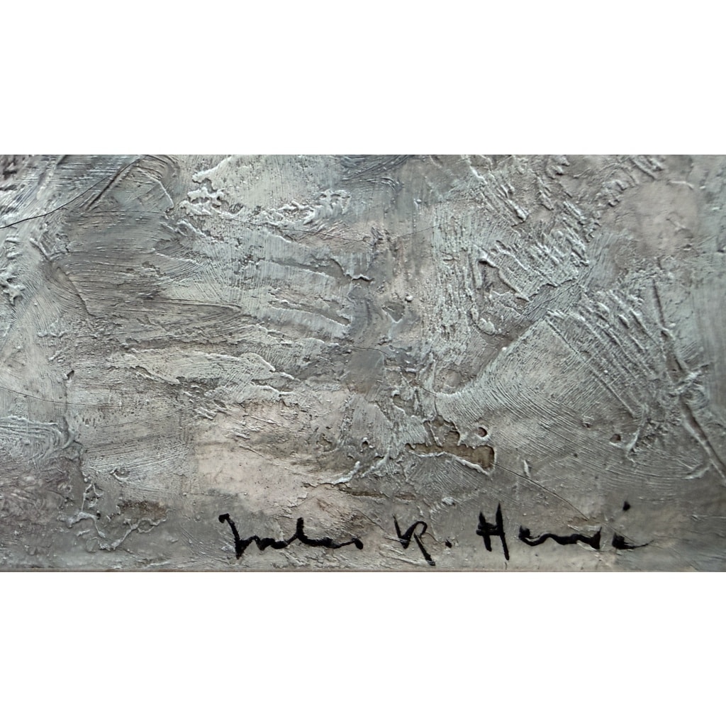 HERVE Jules Peinture impressionniste 20è Paris Les bouquinistes devant Notre Dame Huile sur Toile Signée Certificat 3 HERVE Jules Peinture impressionniste 20è Paris Les bouquinistes devant Notre Dame Huile sur Toile Signée Certificat 3