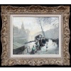 HERVE Jules Peinture Française 20è Paris La Seine et ses bouquinistes Huile sur Toile Signée Certificat d’authenticité 21 HERVE Jules Peinture Française 20è Paris La Seine et ses bouquinistes Huile sur Toile Signée Certificat d’authenticité 21