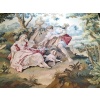 Tapisserie d&rsquo;Aubusson scène galante d&rsquo;après François Boucher 10