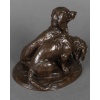 Sculpture – Groupe De Bassets , Ravageot Et Ravageode , Emmanuel Frémiet (1824 -1910) – Bronze 17