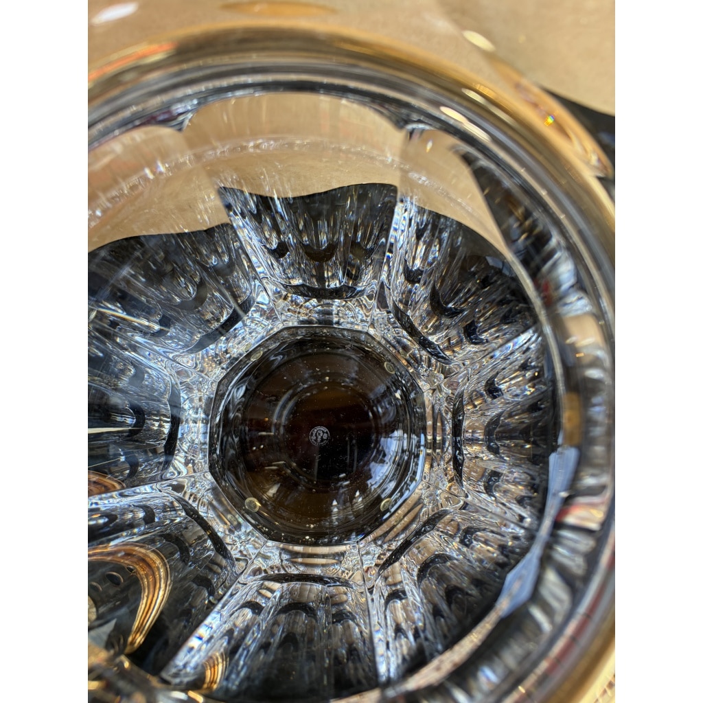 1970′ Seau A Champagne Baccarat Modèle « Harcourt » Signé état neuf 16