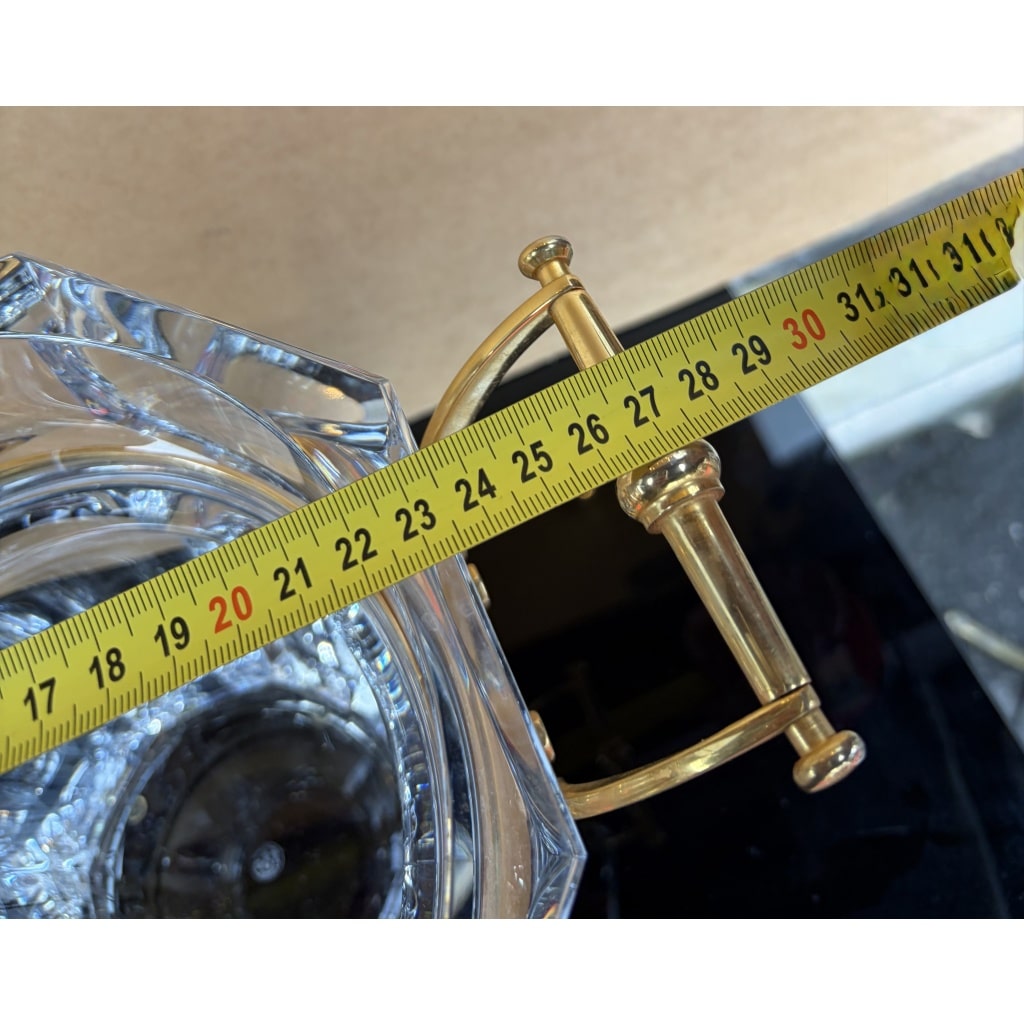 1970′ Seau A Champagne Baccarat Modèle « Harcourt » Signé état neuf 7