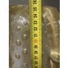 1970′ Vase Cristal Murano Avec Paillons D’ Or Signé Barovier i Toso H 36 x 26 cm 17