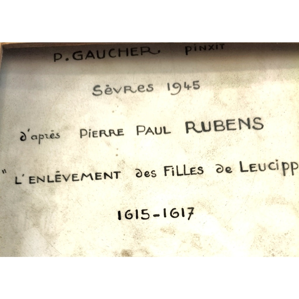 Manufacture de Sèvres Plaque en porcelaine 6