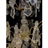 Lustre Français de la fin du XVIIIeme siècle en Bronze Doré et Cristal Taillé vers 1780 15 Lustre Français de la fin du XVIIIeme siècle en Bronze Doré et Cristal Taillé vers 1780 15