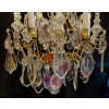 Lustre Français de la fin du XVIIIeme siècle en Bronze Doré et Cristal Taillé vers 1780 19 Lustre Français de la fin du XVIIIeme siècle en Bronze Doré et Cristal Taillé vers 1780 19