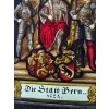 Vitrail style renaissance canton de Bern H48CM L36CM 17