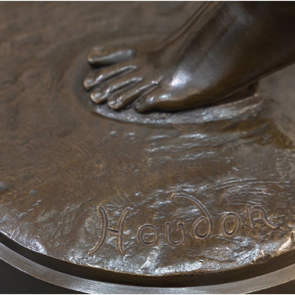 Sculpture – Diane Chasseresse , Jean – Antoine Houdon (1741-1828) – Bronze 9