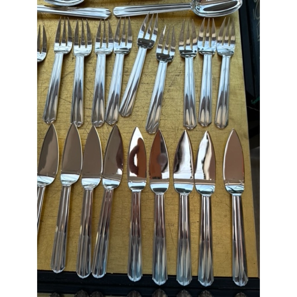 Jean E. Puiforcat – Ménagère « Chantaco » 71 pièces 3