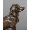 Sculpture – Basset Assis (Ravageot) , Emmanuel Frémiet (1824 -1910) – Bronze 23