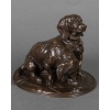 Sculpture – Groupe De Bassets , Ravageot Et Ravageode , Emmanuel Frémiet (1824 -1910) – Bronze 18