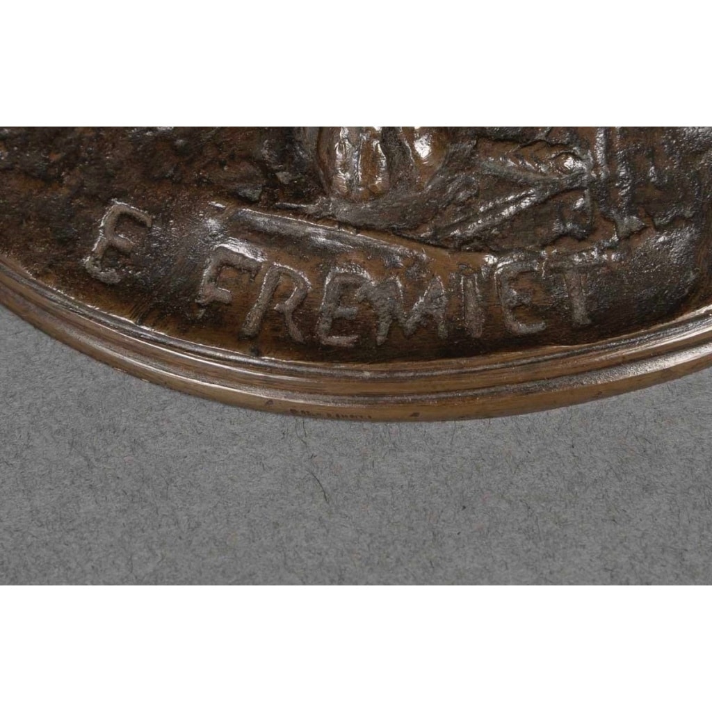 Sculpture – Groupe De Bassets , Ravageot Et Ravageode , Emmanuel Frémiet (1824 -1910) – Bronze 11