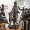 Sculpture – Le Chasseur Gaulois , Marcel Debut (1865-1933) – Bronze 14 Sculpture – Le Chasseur Gaulois , Marcel Debut (1865-1933) – Bronze 14