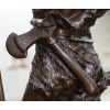 Sculpture – Le Chasseur Gaulois , Marcel Debut (1865-1933) – Bronze 24 Sculpture – Le Chasseur Gaulois , Marcel Debut (1865-1933) – Bronze 24