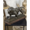 Sculpture – Le Lion Marchant , Antoine – Louis Barye (1795-1875) – Bronze 11