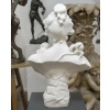 Sculpture – Buste De Jeune Femme Aux Fleurs , Vittorio Pochini (1860-1908) – Marbre 17 Sculpture – Buste De Jeune Femme Aux Fleurs , Vittorio Pochini (1860-1908) – Marbre 17