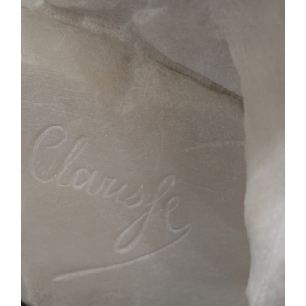 Sculpture – Buste De Jeune Femme Aux Fleurs , Vittorio Pochini (1860-1908) – Marbre 11 Sculpture – Buste De Jeune Femme Aux Fleurs , Vittorio Pochini (1860-1908) – Marbre 11