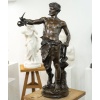 Sculpture – Le Travail , Eugène Marioton (1857-1933) – Bronze 14