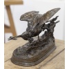 Sculpture – Bécasse À L’ Envol , Jules Moigniez (1835-1894) – Bronze 15