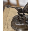 Sculpture – Bécasse À L’ Envol , Jules Moigniez (1835-1894) – Bronze 19