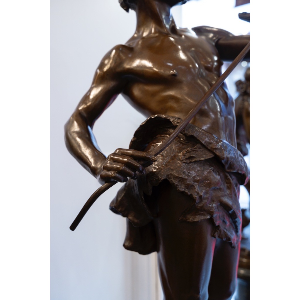 Sculpture – Le Charmeur De Serpent , Eugène Marioton (1857-1933) – Bronze 10 Sculpture – Le Charmeur De Serpent , Eugène Marioton (1857-1933) – Bronze 10