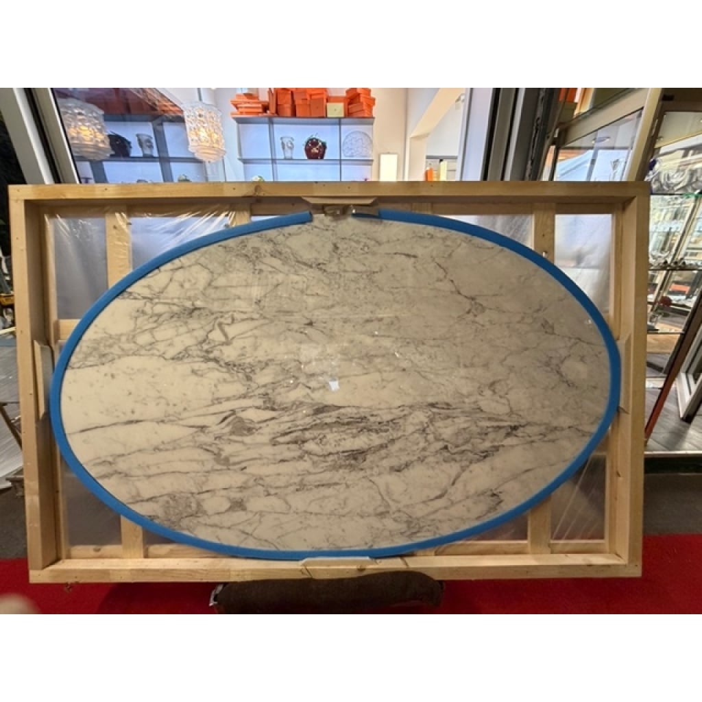 Eero Saarinen (1910-1961) – Knoll: Oval table 198 cm, Arabescato 5