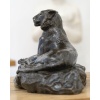 Sculpture – Le Tigre Couché , François Auguste Hippolyte Peyrol (1856-1929) – Bronze 16 Sculpture – Le Tigre Couché , François Auguste Hippolyte Peyrol (1856-1929) – Bronze 16