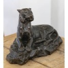 Sculpture – Le Tigre Couché , François Auguste Hippolyte Peyrol (1856-1929) – Bronze 13 Sculpture – Le Tigre Couché , François Auguste Hippolyte Peyrol (1856-1929) – Bronze 13