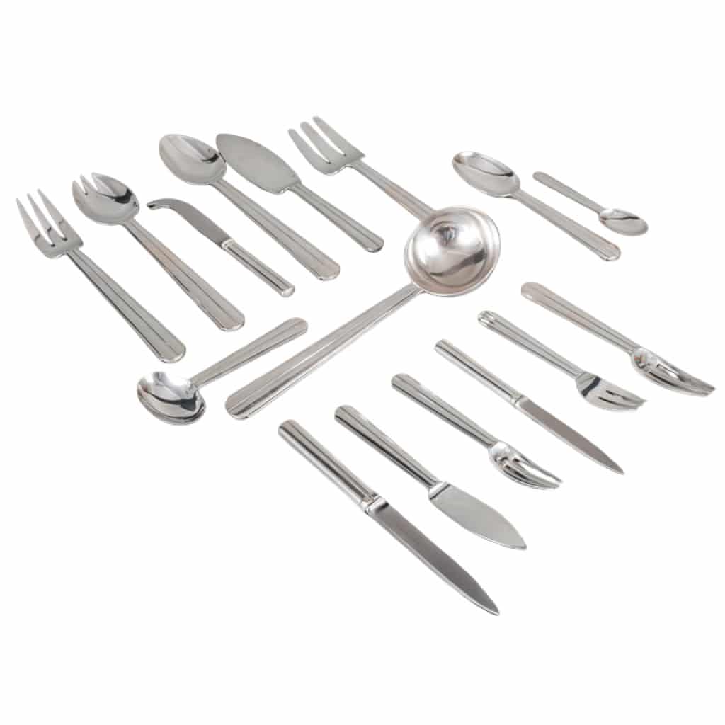 Jean E. Puiforcat – Ménagère « Chantaco » 71 pièces 2