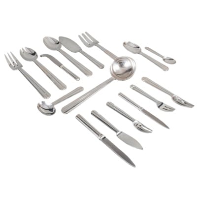 Jean E. Puiforcat – Ménagère « Chantaco » 71 pièces