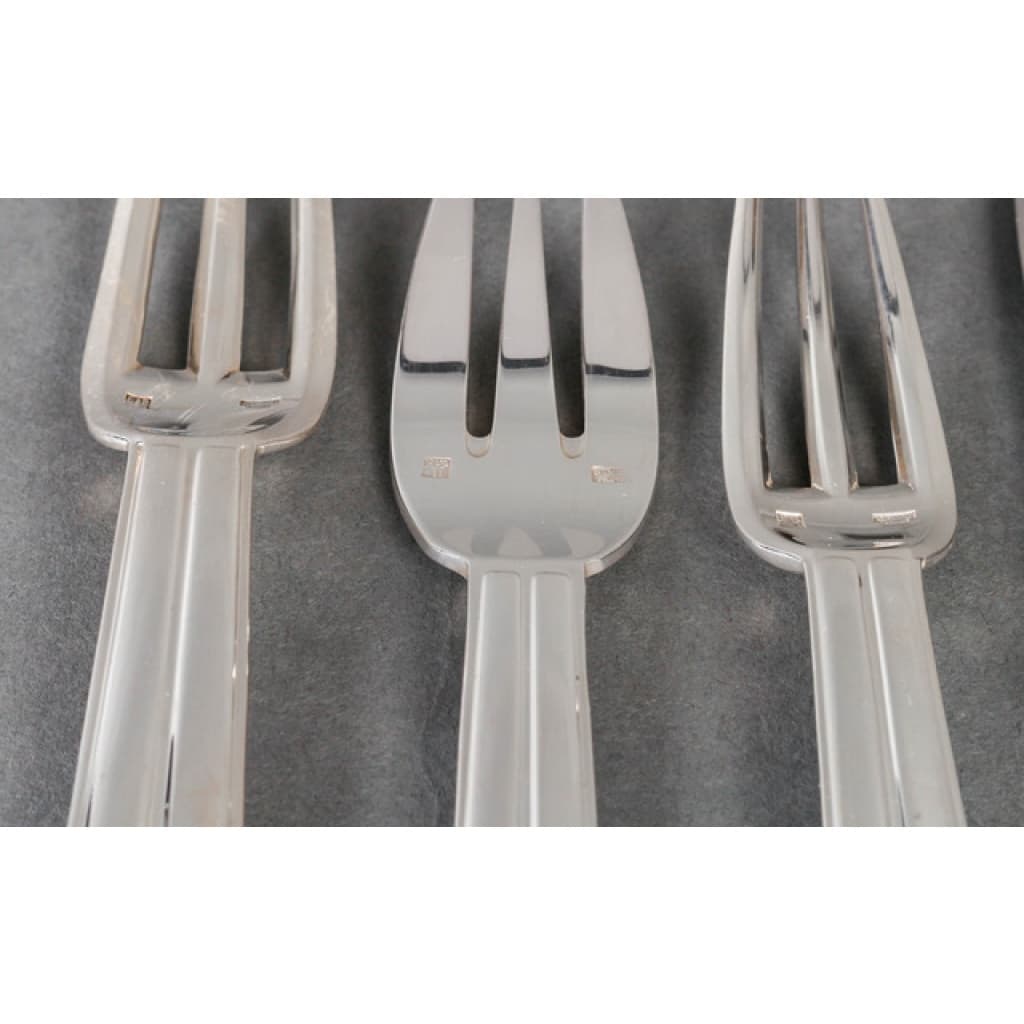 Jean E. Puiforcat – Ménagère « Chantaco » 71 pièces 8