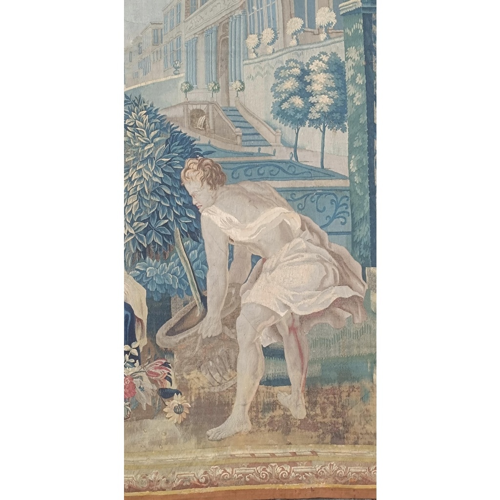 Tapisserie Audenarde d&rsquo;époque Louis XIV 5