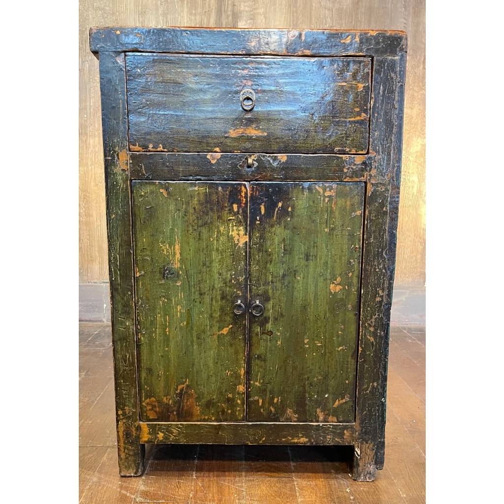 Buffet ancien chinois 4 portes + 2 tiroirs 4