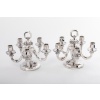 Orfèvre Gustave KELLER Paire de Candélabres argent massif Epoque ART DECO 12 Orfèvre Gustave KELLER Paire de Candélabres argent massif Epoque ART DECO 12