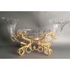 Centre de table aux cornes – Cristal et bronze doré, fin XIXᵉ siècle 7
