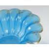 Ensemble de plats en opaline bleue – Décor doré – Époque Napoléon III 12