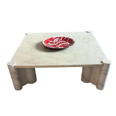 1970 Knoll Editions & Gae Aulenti designer « Jumbo « Table basse