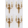 Suite de quatre appliques de style Louis XVI. XIXème siècle 6